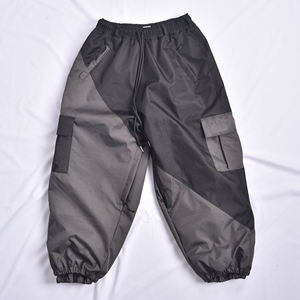 Haute qualité Baggy Cargo neige pantalon surdimensionné imperméable Baggy Cargo Snowboard pantalon unisexe ample jambe large hommes Ski pantalon - Product Image 1