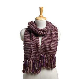 Bufanda Tejida Minimalista Unisex - Pañuelo de Invierno Versátil - Calentador de Cuello de Punto Acanalado Suave con Logotipo Personalizado - Product Image 4