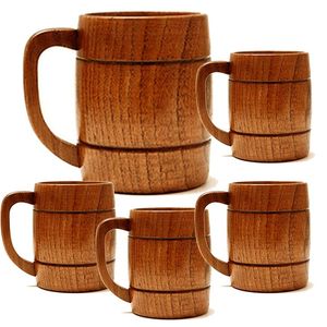 Tasse en bois CAFÉ Design moderne de qualité supérieure parfait pour le thé, le café, le vin et la bière de Falak World Export - Product Image 4
