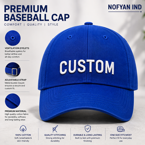 Casquettes de baseball à 6 panneaux, casquettes de baseball à visière incurvée, casquettes de baseball sportives, casquettes de baseball d'équipe, casquettes de baseball personnalisées pour équipe - Product Image 1