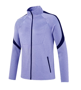 Veste de survêtement athlétique pour homme, légère, pour la course à pied et la gym, qualité supérieure, dernier design, fermeture éclair intégrale, veste d'entraînement - Product Image 1