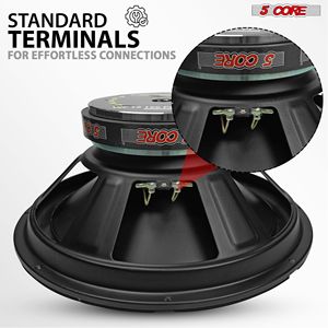 Subwoofer per Auto da 10 Pollici 1500W RMS con Cono in Carbonio Ace, Sensibilità 100dB, Bassi Profondi - Product Image 6