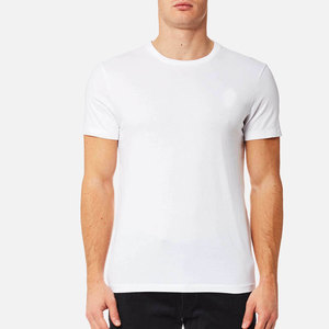 T-shirt en jersey respirant pour homme, grande taille, coupe ample, style streetwear, décontracté, avec logo frontal, à prix réduit - Product Image 3