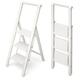 เก้าอี้สตูลเคลือบแลคเกอร์ MDF สีขาวเงา |   ขายส่งงานออกแบบร่วมสมัย |   โมราบาดาบัด - Product Image 6