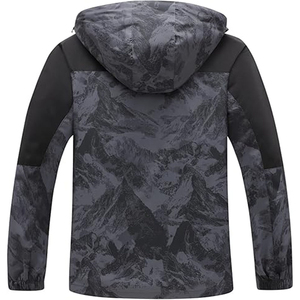 Chaqueta Impermeable Táctica Softshell al por Mayor para Empresas (B2B) con Cremalleras Invertidas Resistentes al Agua, Fabricación Personalizada - Product Image 3