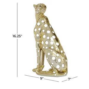 Sculpture d'oiseaux en métal haut de gamme, sculpture de cerf en métal de luxe, sculpture moderne polie pour intérieur, œuvre d'art artisanale. - Product Image 3