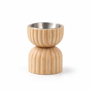 Quemador de Incienso Moderno de Madera con Inserto de Acero Inoxidable, Porta Incienso Árabe Oud, 100% Natural y Ecológico para Aromaterapia - Product Image 4