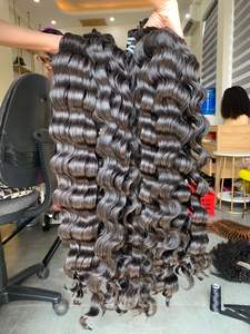 Ocean Wave ondulado tejido Remy Paquete de cabello cutícula alineada cabello humano con ofertas al por mayor cabello ondulado - Product Image 6