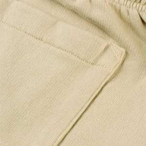 Shorts de sport pour hommes en molleton de coton et élasthanne, avec logo personnalisé, style streetwear, pour la gym et la course, en molleton bouclette, longueur 5 pouces - Product Image 3