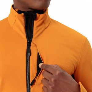 Chaqueta Softshell Ligera de Poliéster para Hombre, Diseño Sólido, Logotipo Personalizado, Servicio ODM y OEM Disponible - Product Image 5