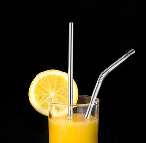 หลอดดูดน้ำสแตนเลสแบบตรงเกรดอาหาร ปลอดภัยต่อสิ่งแวดล้อม ยี่ห้อ Bold Blossom พร้อมโลโก้สั่งทำได้ ขายส่งในอินเดีย - Product Image 4