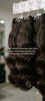 Rambut Manusia Remy India Alami Mentah Tanpa Proses 2026. Ekstensi Rambut Berkualitas Tinggi dengan Teknik Anyaman Ganda Deep Wave.