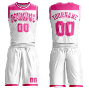 Fournisseur en gros de vêtements de sport de nouvelle conception, ensemble de maillot et short de basket-ball, uniforme de basket-ball réversible avec motif personnalisé - Product Image 3