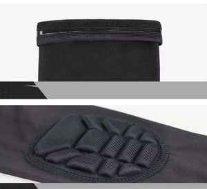 Manchon de compression pour coude en nid d'abeille respirant et léger, protection sportive antichoc, coudières 100% sûres - Product Image 4