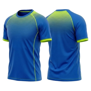 OEM Full Sublimation Breathable Sportswear T-Shirt | Sublimation Fitness Apparel Supplier | <b>Men</b> Women Adults Sizes | Short - Product Image 5