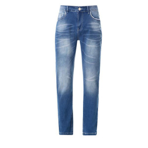 Spring Lightweight High Breathable Garment Dyed <b>Elastic</b> Straight <b>Jeans</b> for <b>Men</b> Streetwear Loose Casual Denim Pants Daily Solid - Product Image 4