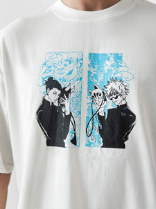 <b>Mens</b> Oversized Anime Solid <b>Fleece</b> T-<b>Shirt</b> Premium Cotton Streetwear Regular Sleeve Crew Neck Casual Fashion Anti-Wrinkle - Product Image 6
