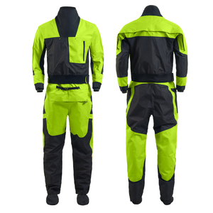 Men's High Visibility Fluorescent Green <b>Black</b> <b>Work</b> Coverall Polyester Water Resistant Safety Protective Uniform - Product Image 4
