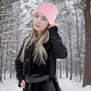 Gorro de Punto de Invierno al por Mayor, Gorro con Logo Personalizado, Gorro Cálido con Puño, Gorro Unisex de Punto Acanalado, Gorro de Invierno con Bordado Personalizado - Product Image 6