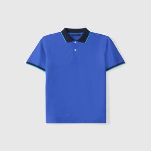 Personnalisé nouveau style de mode vêtements pour hommes coton grande taille hommes polos à manches courtes été Streetwear décontracté blanc - Product Image 1