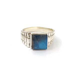 Men's <b>Labradorite</b> <b>Ring</b> 6.9 Grams Fine Jewelry - Product Image 1