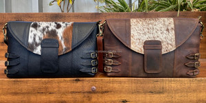 Nouveau Vente en gros Nouveautés Sac à bandoulière en cuir de vachette tendance Sacs à main à bandoulière de luxe en cuir véritable de haute qualité pour femmes - Product Image 3