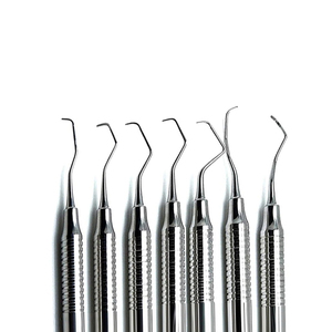 Juego de 7 Piezas de Instrumentos Dentales para Limpieza de Dientes, Curetas Periodontales, Raspadores, Herramienta de Blanqueamiento Dental para Cuidado Bucal - Product Image 6
