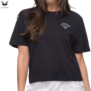 Camisetas Casuales de la Más Alta Calidad, Transpirables, Hechas en Pakistán, con el Estilo Más Nuevo, Camisetas con Estampado Personalizado para Mujer - Product Image 3