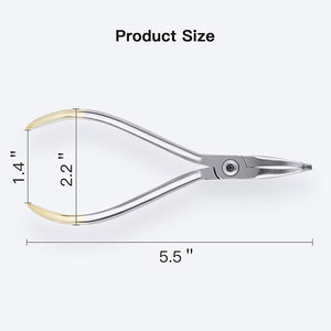 Professional Dental Orthodontic <b>Light</b> <b>Wire</b> Bending Plier Bird Beak Angle Loop Forming Dental Orthodontic Surgical Instruments Ce - Product Image 2