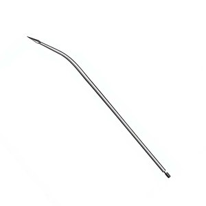 Aguja Redon de 19.5 cm / 7-3/4 Pulgadas, 12 Calibres, Punta de Lanceta Ligeramente Curvada, Extremo Roscado, Instrumento Médico Quirúrgico - Product Image 3