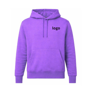 Men's High Quality 100% Cotton Solid Winter <b>Warm</b> <b>Fleece</b> Hoodie Custom Thick Pullover OEM Service 180g Breathable Embroidery Logo - Product Image 3