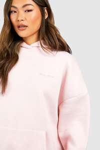 Custom Embroidered 100% Cotton Fleece Long Sleeve Plus Size Women's <b>Hoodies</b> Autumn Winter Workout <b>Gym</b> - Product Image 6