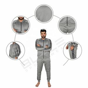 Chándales Deportivos Personalizados Profesionales para Hombre, Chándales Ajustados de Alta Calidad al por Mayor con Paneles en Contraste - Product Image 5