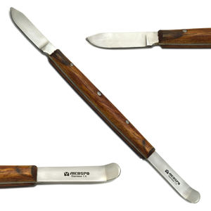 Lot de 2 couteaux à cire dentaire et à modeler Fahen, instruments de laboratoire pour techniciens - Product Image 3