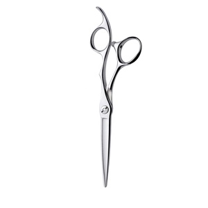 Top Grade Stainless Steel Barber Shears Right-Handed Medium Handle Ergonomic Design Premium Quality Hair Cutting Tool Wholesale - Product Image 3