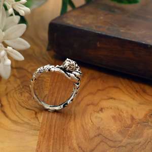 Anillo Abierto Ajustable de Latón con Cabeza de León Vintage para Hombre |   Joyería gótica punk al por mayor - Product Image 2