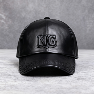 Casquette de baseball en cuir chaude automne-hiver, style hip-hop snapback, mode homme femme, sport décontracté, casquette papa, motif lettres, modèle courant - Product Image 2