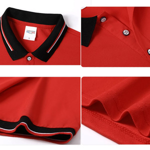 เสื้อโปโลขายส่งสำหรับผู้ชาย ผ้าฝ้าย 100% เสื้อคอปกเรียบ เสื้อโปโลสำหรับตีกอล์ฟ เสื้อโปโลแบบสั่งทำ - Product Image 3