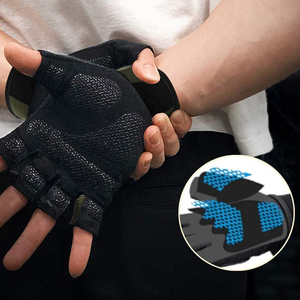Breathable Weightlifting <b>Gloves</b> Padded Palm Gym Workout Mitts Unisex Fitness Training Powerlifting Bodybuilding Hand Guard - Product Image 4