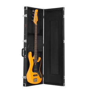Nero 48.03 rettangolare basso per chitarra custodia rigida impugnatura PVC imbottitura resistente all'acqua strumento musicale duro da 39 46.5 - Product Image 1
