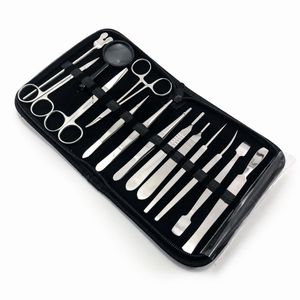 Kit de dissection, outils de dissection pour étudiants en médecine, anatomie, biologie, instruments de piercing corporel, ensemble de 9 pièces - Product Image 2