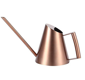 บัวรดน้ำทองเหลืองสำหรับทำสวนดีไซน์ทนทานสไตล์โมเดิร์นสีทอง - Product Image 4