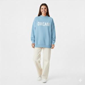 Sudadera Profesional de Invierno para Mujer, Casual, Transpirable, Ecológica, con Cuello Alto Personalizable - Product Image 1