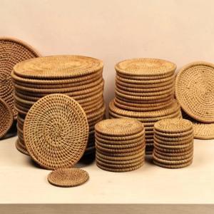 Posavasos Redondos Simples, Ideales para Tazas de Té Calientes y Platos, para Mantener la Mesa Limpia y Protegida en el Hogar, Venta al por Mayor desde India - Product Image 2