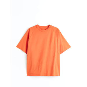 Vintage Oversized Plus Size Men's Solid Streetwear T-Shirt 100% Cotton Breathable <b>Canvas</b> Neck Customizable Drop Shoulder Blank - Product Image 5