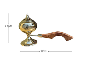 ArtisanVibe - Quemador de Incienso de Madera de Sándalo a Rayas de Lujo, Hecho a Mano, Religioso, Ecológico, Duradero - Product Image 6