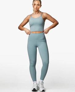 Impression par sublimation personnalisée Fitness Yoga Leggings femmes séchage rapide haute qualité Gym Sport entraînement Spandex / Nylon Leggings OEM - Product Image 4