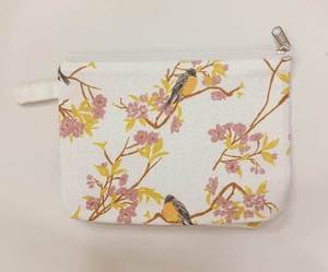 Trousse à crayons en toile de coton imprimée style bohème, petite pochette zippée, sac de papeterie personnalisé avec logo, vente en gros, rangement pour l'école et le bureau, pochette en coton - Product Image 6