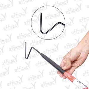 Pértiga de rescate para serpientes y reptiles de 122 cm (48 pulgadas) de color negro. - Product Image 5