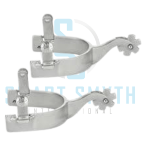 เดือยขี่ม้าสแตนเลสแบบตะวันตกพร้อมหัวเดือยสำหรับรองเท้าขี่ม้า - Product Image 6